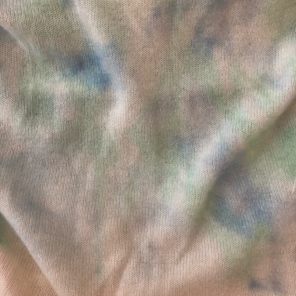 NWT Anthropologie A+ tie dye cashmere crew neck sweater, size 1X - Picture 6 of 7
